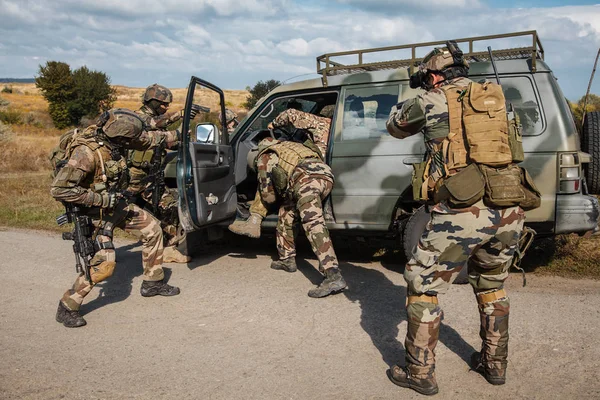 Regimiento de paracaídas de infantería marina — Foto de Stock