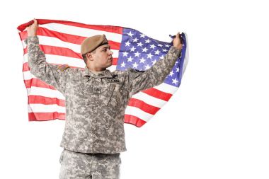 Bize ordu Ranger Amerikan bayrağı ile