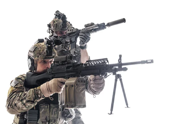 Army Rangers in veld uniformen — Stockfoto