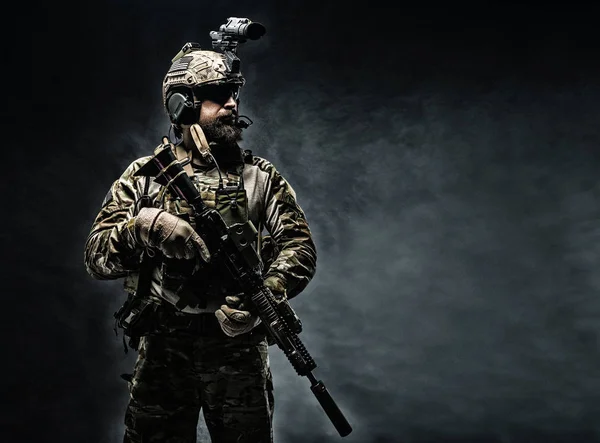 Army Ranger i fältet uniformer — Stockfoto
