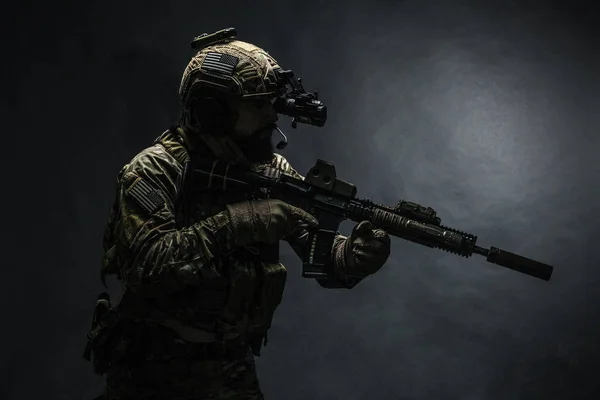 Army Ranger i feltuniformer – stockfoto