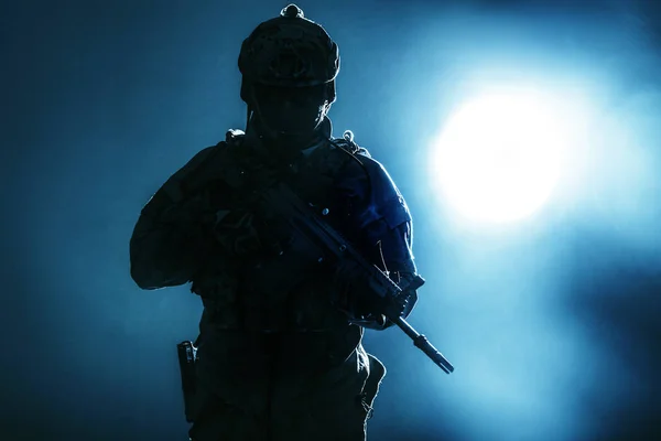 Sombra de las Fuerzas de Operaciones Especiales — Foto de Stock