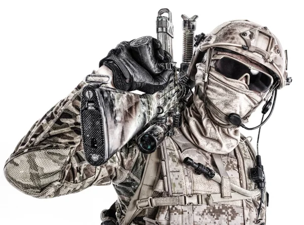 Special forces-operator — Stockfoto