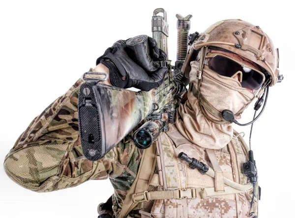 Special forces-operator — Stockfoto