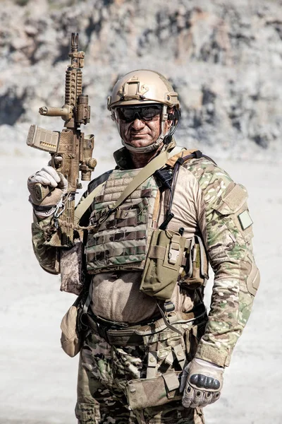 Special forces-operator — Stockfoto