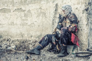 Yazı apoc canavar kurtulan