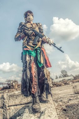 Yazı apoc canavar kurtulan