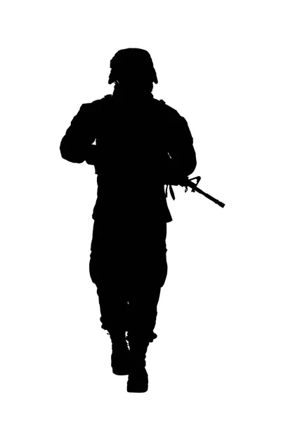 Солдат морской пехоты США — стоковое фото