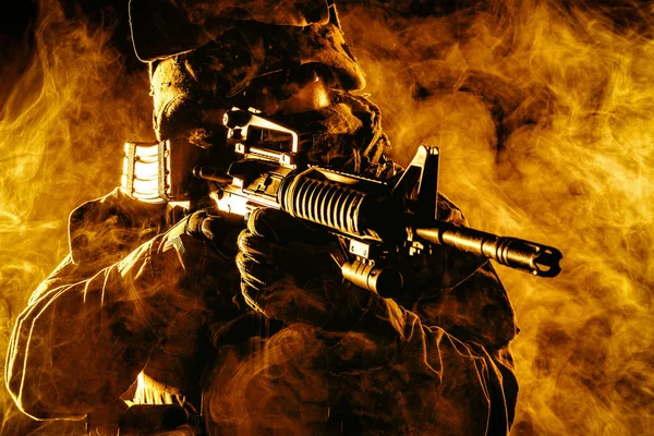 US Marine Soldier – stockfoto