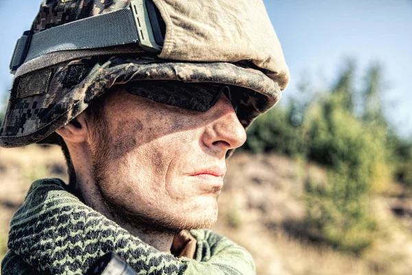 Soldado da Marinha dos EUA — Fotografia de Stock