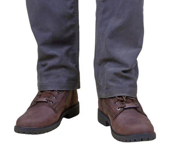 Bottes de chute élégantes pour hommes — Photo