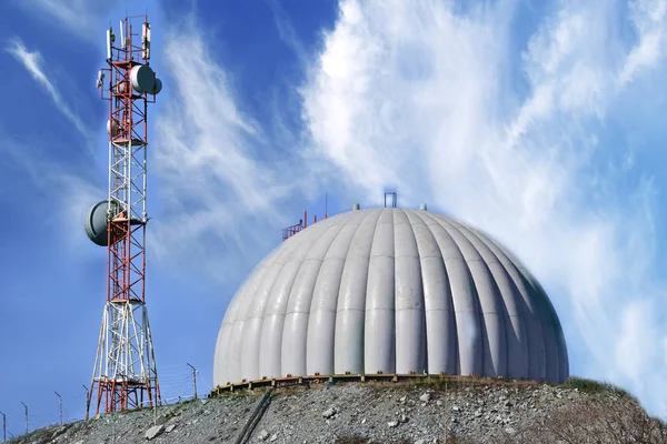 Radar dome technologie — Stock fotografie