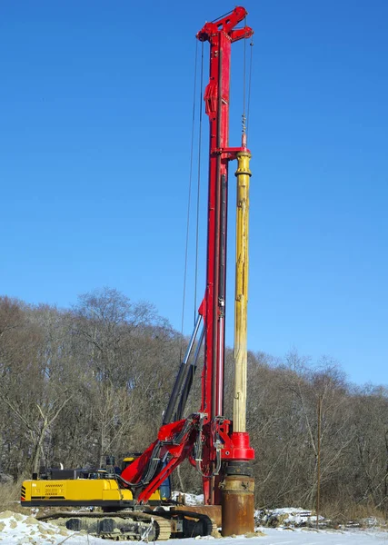 Machine voor het boren — Stockfoto