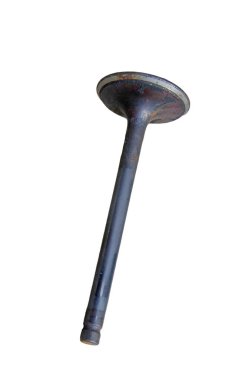 Beyaz bir arka plan üzerinde Vana motoru