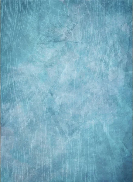 Starý Ztrápený Vybledlý Modrý Grunge Pozadí Spoustou Abstraktní Špinavé Textury — Stock fotografie