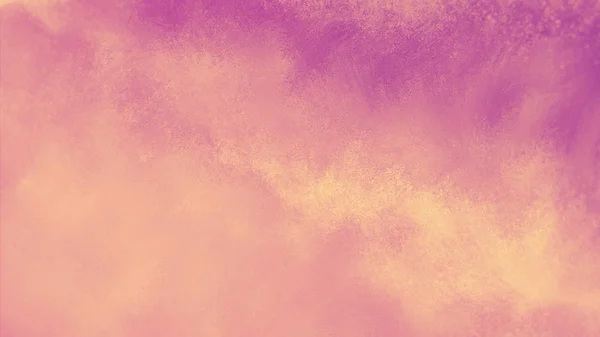 抽象复古天空彩绘设计概念中带云彩的复古色彩调色板中的黄紫色粉红背景 — 图库照片