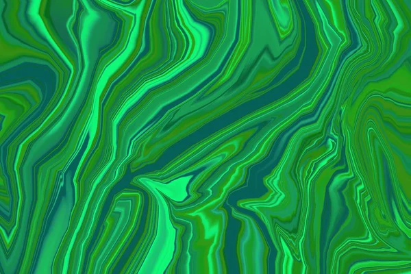 Abstract blue and green background or wallpaper design with marbled lines pattern, fancy colorful and bold graphic art design paper for product packaging or templates