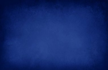 Siyah kenarlık dokusuna sahip koyu mavi arkaplan, web siteleri ve ürün ekran modellemeleri için boş olan eski katı mavi kağıt veya stüdyo arkaplanı, soyut, sönük noktalı mermer dizayn