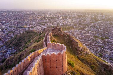 Bir Jaipur havadan görünümü