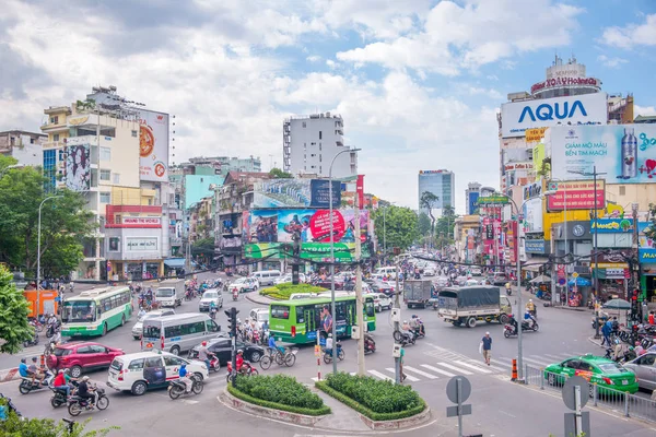 Utcára néző, Ho Chi Minh city — Stock Fotó