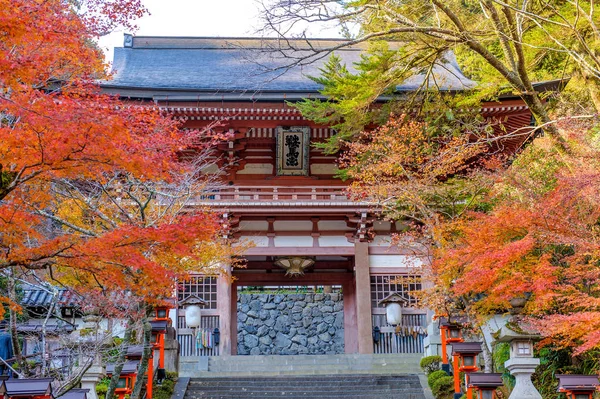 Kurama-dera, ένας ναός στο βόρειο τμήμα του Κιότο — Φωτογραφία Αρχείου