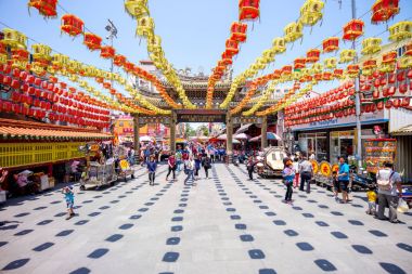 Lukang Matsu tapınakta changhua, Tayvan