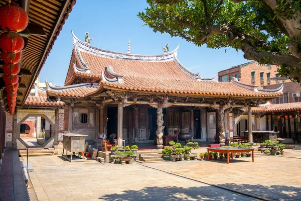 Templo de lukang longshan — Foto de Stock