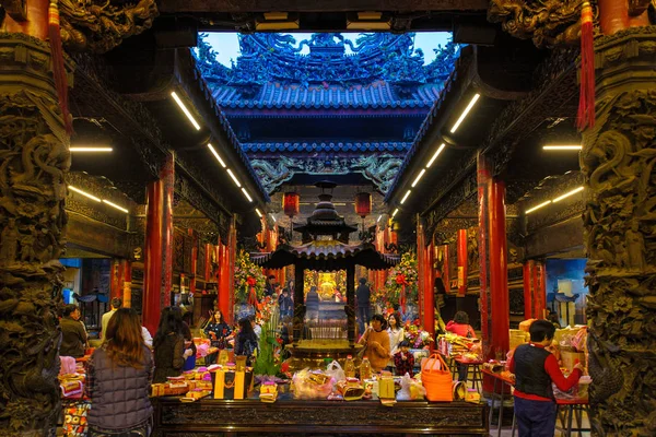 Templo de Dajia Jenn Lann — Foto de Stock