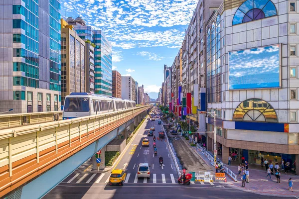 Система метро "Тайпэй" — стоковое фото