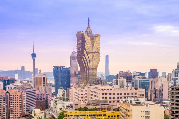 Skyline de Macau, China — Fotografia de Stock