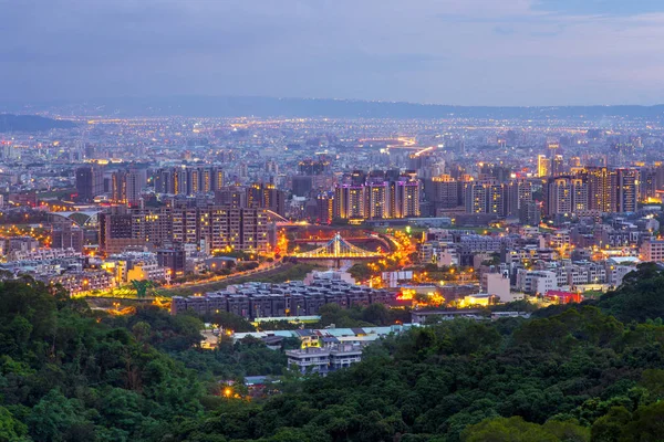 Stadsgezicht van Dakeng, Taichung — Stockfoto