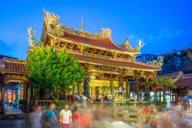 Lungshan Tapınağı Manka Taipei, Tayvan.