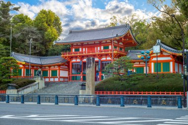 Yasaka tapınak veya Gion Tapınak, Kyoto, Japonya