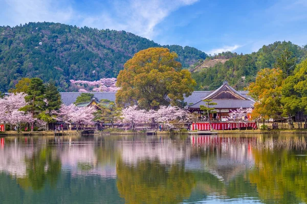 Květech Chrám Arashiyama Kjóto Japonsko — Stock fotografie