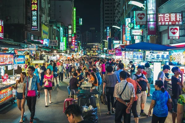 Kaohsiung Tajvan Szeptember 2016 Kaohsiung City Liou Night Market Egyik — Stock Fotó