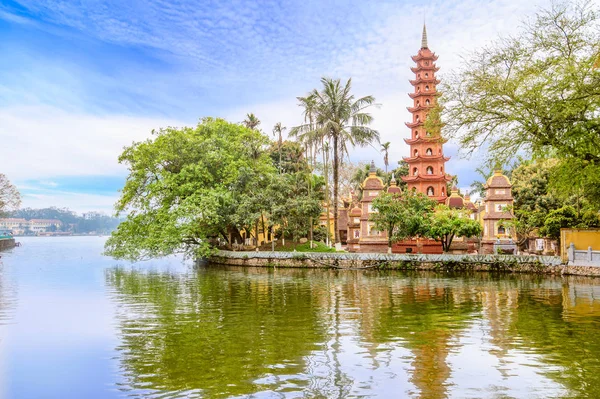 Tran Quoc Pagode Hanoi Vietnam — Stockfoto