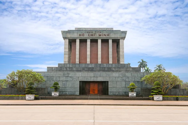 Chi Minh Mausoleum Hanoi Vietnam — Stockfoto