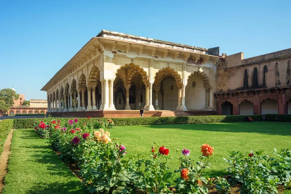 Agra Fort Diwan Sou Salão Audiência Pública Índia — Fotografia de Stock