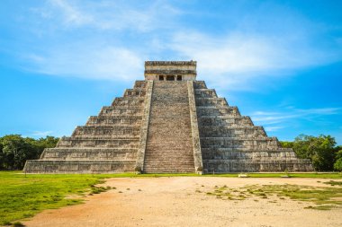 El Castillo, Kukulcan Tapınağı, Chichen Itza, Meksika