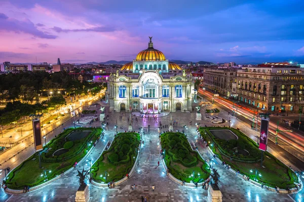 Palacio Bellas Artes Παλάτι Καλών Τεχνών Πόλη Του Μεξικού — Φωτογραφία Αρχείου