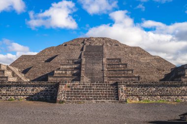 Teotihuacan, Meksika 'daki Ay Piramidi