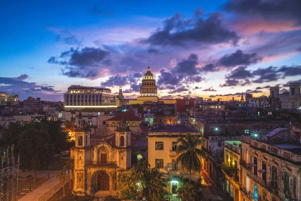 Skyline Havana Habana Capital Cuba — Stock Photo, Image