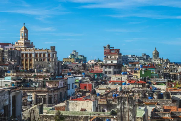 Panorama Havany Habana Hlavního Města Kuby — Stock fotografie