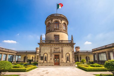 National Museum of History, Chapultepec Castle in Mexico City clipart