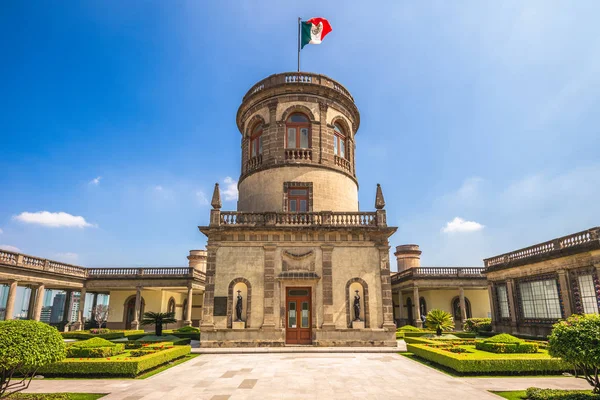Nationales Geschichtsmuseum Schloss Chapultepec Mexiko Stadt — Stockfoto