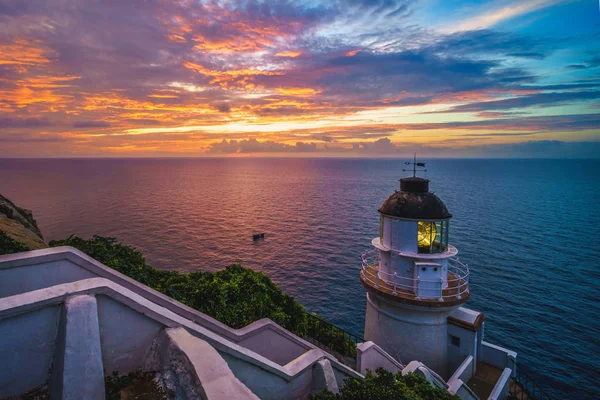 Der Dongyong Leuchtturm Bei Matsu Taiwan — Stockfoto