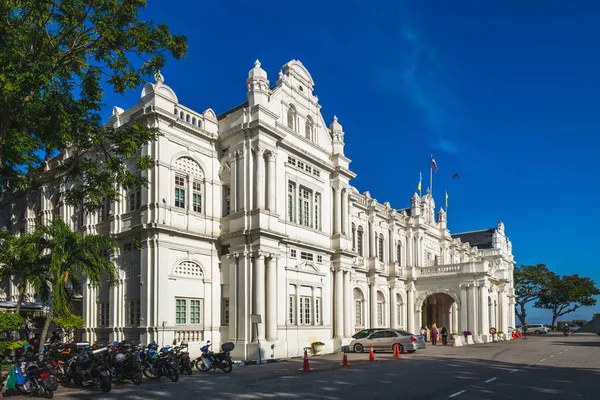 Fachada Del Ayuntamiento Ciudad George Penang Malasia — Foto de Stock