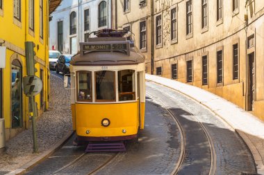 Hatta 28 Lizbon, Portekiz tramvay