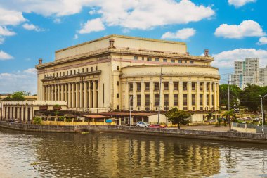 Manila Central Post Office Building in philippines clipart