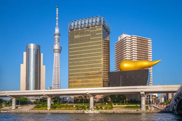 Tokyo Japan June 2019 Asahi Beer Hall Designed French Designer — Stock Photo, Image